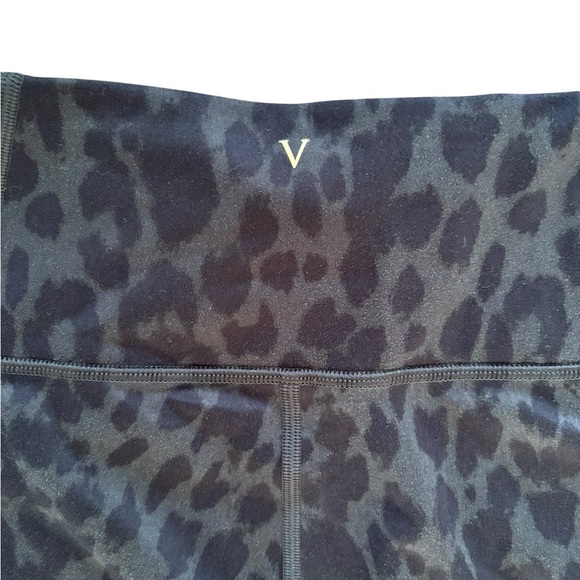 Victoria's Secret Black Leopard Print Leggings - Picture 3 of 6